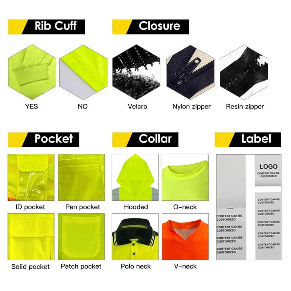 High Visibility Safety Polo Shirt factory